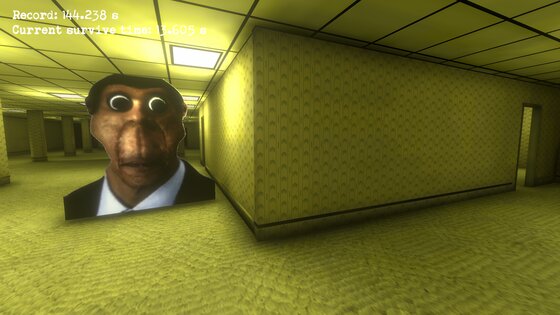 Nextbots in Backrooms 2.9.10. Скриншот 5