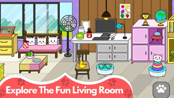 My Cat Town – котя домашнее животное 2.4.7. Скриншот 16