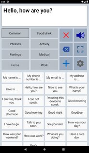 Speech Assistant AAC 6.5.6. Скриншот 9