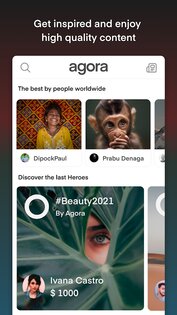 Agora – NFTs, Art, Awards 3.9.0. Скриншот 4