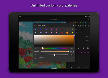Pixel Brush 2.1.22. Скриншот 10