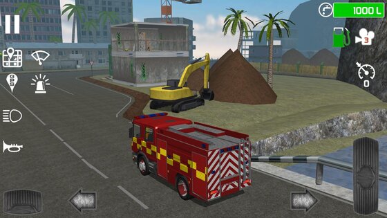 Fire Engine Simulator 2.1. Скриншот 4
