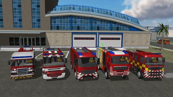 Fire Engine Simulator 2.1. Скриншот 9