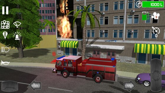 Fire Engine Simulator 2.1. Скриншот 10