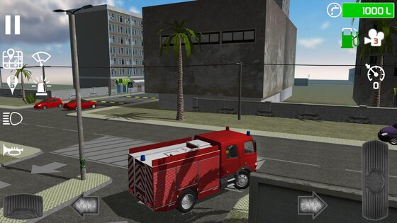 Fire Engine Simulator 2.1. Скриншот 13