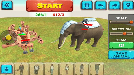 Animal Revolt Battle Simulator 4.1.8. Скриншот 7