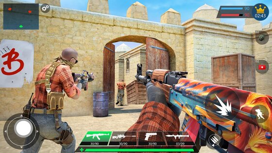 Real Commando Shooting 3D 7.4. Скриншот 2