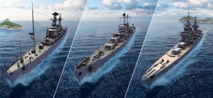 Force of Warships 7.01.5. Скриншот 3