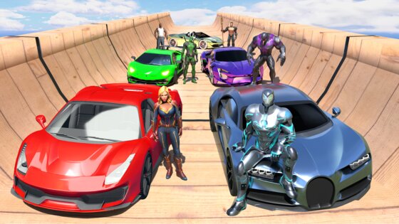 GT Car Stunt Master 1.133. Скриншот 1