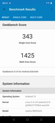 Обзор Realme C33: отличный смартфон для пожилых родственников — Программное обеспечение и железо. 11
