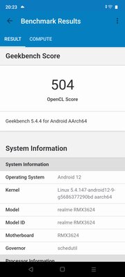 Обзор Realme C33: отличный смартфон для пожилых родственников — Программное обеспечение и железо. 12