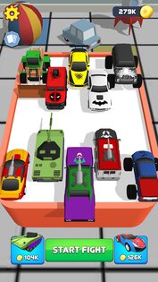 Superhero Car Merge Master 1.0.46. Скриншот 1