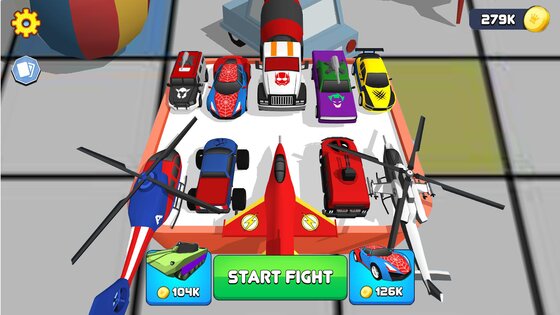 Superhero Car Merge Master 1.0.46. Скриншот 15