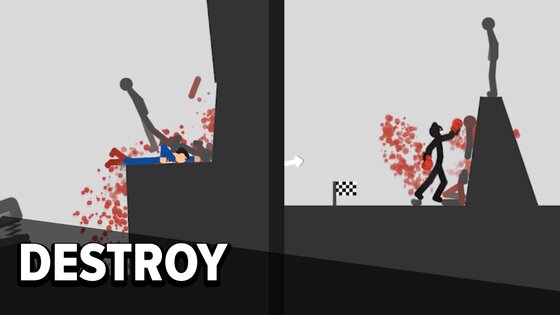 Stick Fight Ragdoll Hero 0.2.10. Скриншот 1