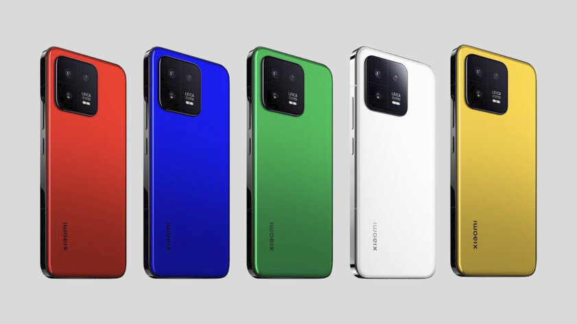 Представлен Xiaomi 13 с очень странными расцветками. Неудачный закос под iPhone?