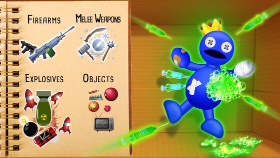 Kick The Rainbow Friend 1.3.9. Скриншот 11