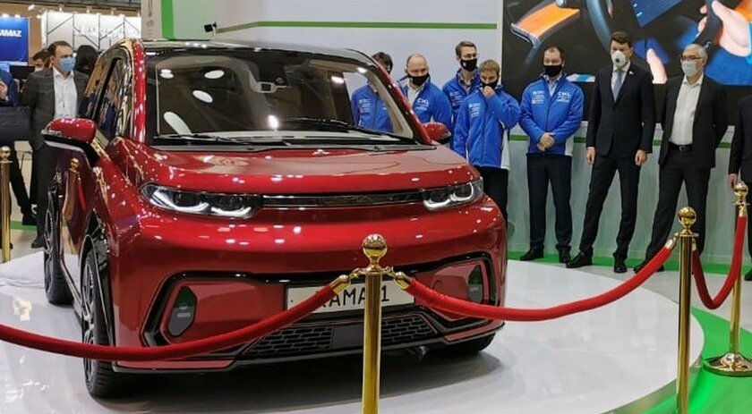 Российский стартап готов анонсировать новый электрокар Atom: его создают совместно с КамАЗом