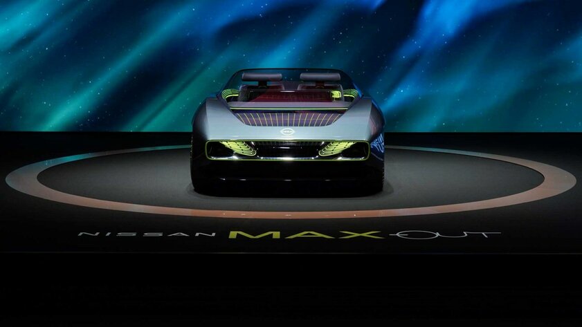 Nissan вдохновился авто из Cyberpunk 2077? Он показал очень необычный электрокар