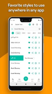 Stylish Text – клавиатура шрифтов 2.6.7. Скриншот 3