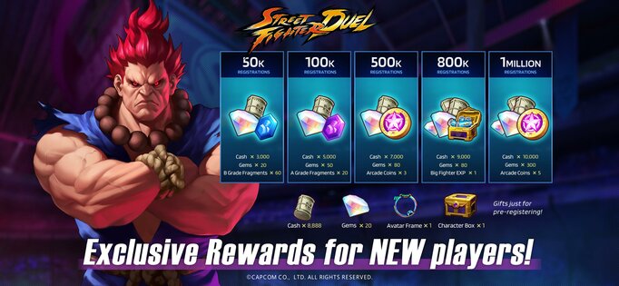 Street Fighter: Duel 1.5.8. Скриншот 1