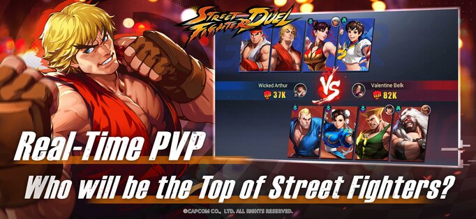 Street Fighter: Duel 1.5.8. Скриншот 5