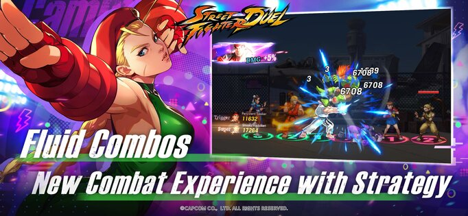 Street Fighter: Duel 1.5.8. Скриншот 6