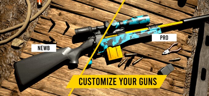 GUNSIM – 3D FPS Shooting Guns 0.8.116. Скриншот 3