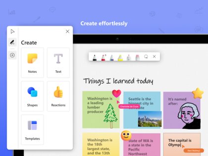 Microsoft Whiteboard 1.301.0.25080505. Скриншот 12
