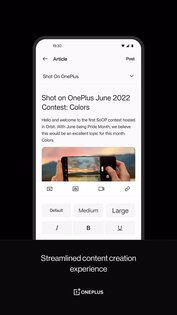 OnePlus Community 4.47.0. Скриншот 3
