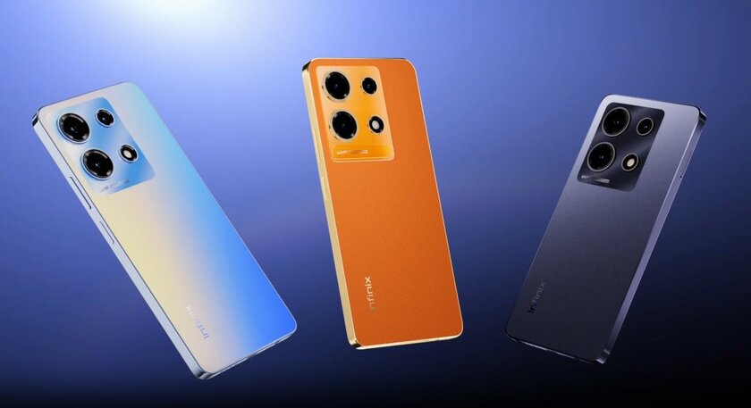 Infinix представила трио недорогих смартфонов Note 30. В одном есть беспроводная зарядка