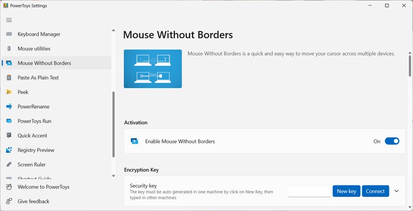 Вышло обновление инструментов PowerToys: можно управлять несколькими ПК одной мышкой и клавиатурой