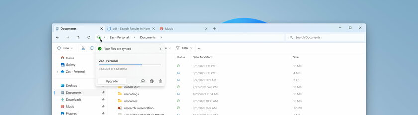 Главная страница проводника Windows 11 сильно изменилась. Выглядит непривычно