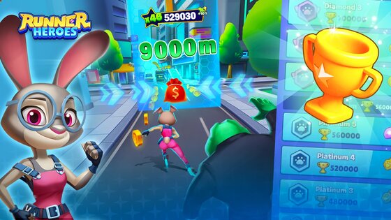 Runner Heroes 1.7.2. Скриншот 15
