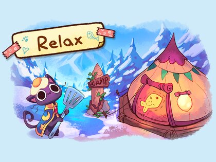 Campfire Cat Cafe 1.3.2. Скриншот 21
