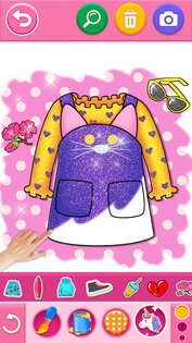 Glitter Dress Coloring 7.1. Скриншот 8