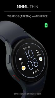 MNML Thin – циферблат часов 1.6.6. Скриншот 2
