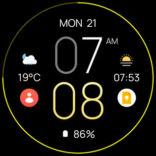 MNML Thin – циферблат часов 1.6.6. Скриншот 12