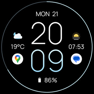 MNML Thin – циферблат часов 1.6.6. Скриншот 13