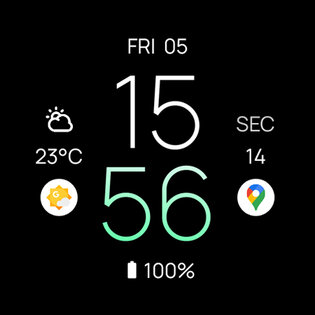 MNML Thin – циферблат часов 1.6.6. Скриншот 15