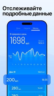 Трекер воды – водное напоминание 1.4.8. Скриншот 5