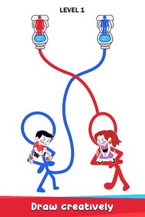 Toilet Rush Race: Draw Puzzle 2.0.11. Скриншот 9