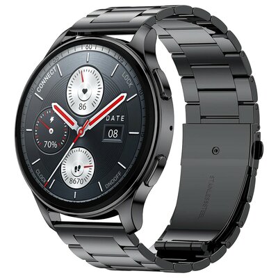 Amazfit представила металлические и живучие, но недорогие часы Pop 3R. Для любителей классики