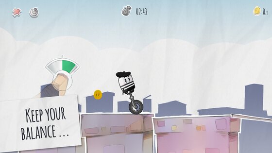 Unimime - Unicycle Madness 1.4.5. Скриншот 1