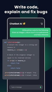 Chatbot AI 10.3.18. Скриншот 7