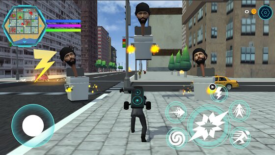 Hero vs Gangstaz: Grand City 1.0.37. Скриншот 18