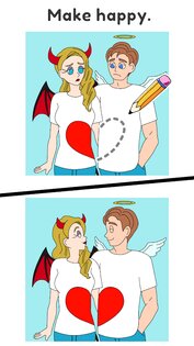 Draw Happy Devil 0.2.1. Скриншот 1