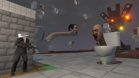 Toilet War: Skibd vs Camera 1.0.23. Скриншот 21