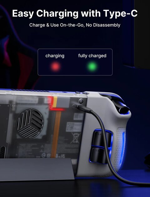 Нужно больше RGB: для Steam Deck выпустили стильный корпус и сразу две док-станции