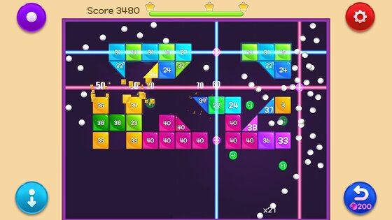 Jewel Bricks Breaker 1.0.56. Скриншот 11