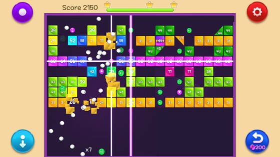 Jewel Bricks Breaker 1.0.56. Скриншот 18